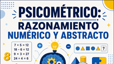 PSICOMÉTRICO: RAZONAMIENTO NUMERICO Y ABSTRACTO INTENSIVO 2026
